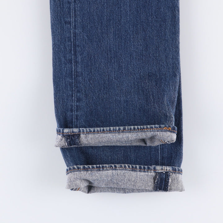 Levi's 501 straight denim pants for men, size W35 cotton blue type Vintage Second Hand