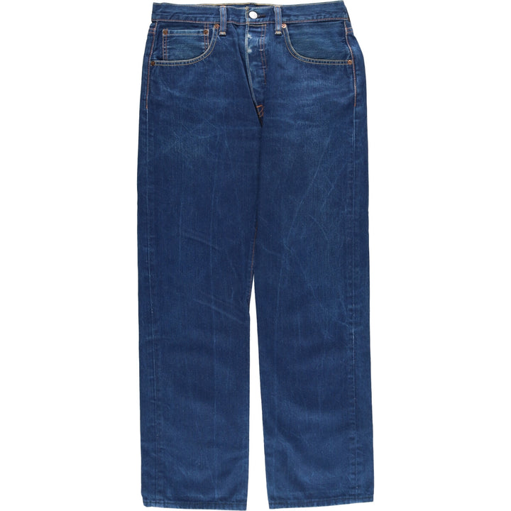 Levi's 501 straight denim pants for men, size W32 unclear blue type Vintage Second Hand