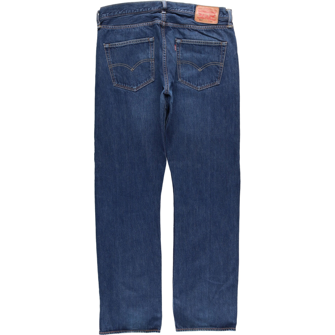 Levi's 501 straight denim pants for men, size W36 cotton blue type Vintage Second Hand