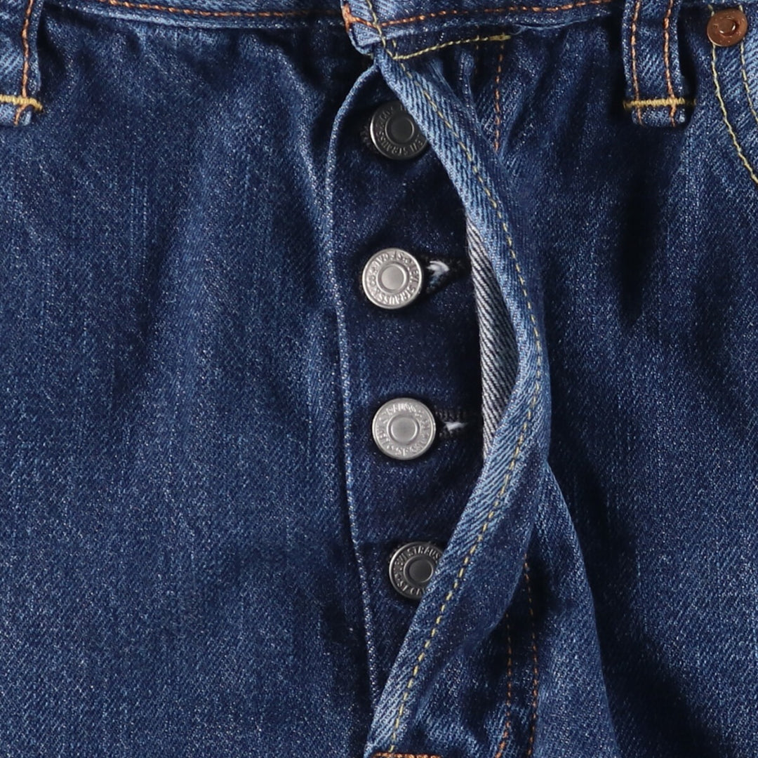 Levi's 501 straight denim pants for men, size W36 cotton blue type Vintage Second Hand