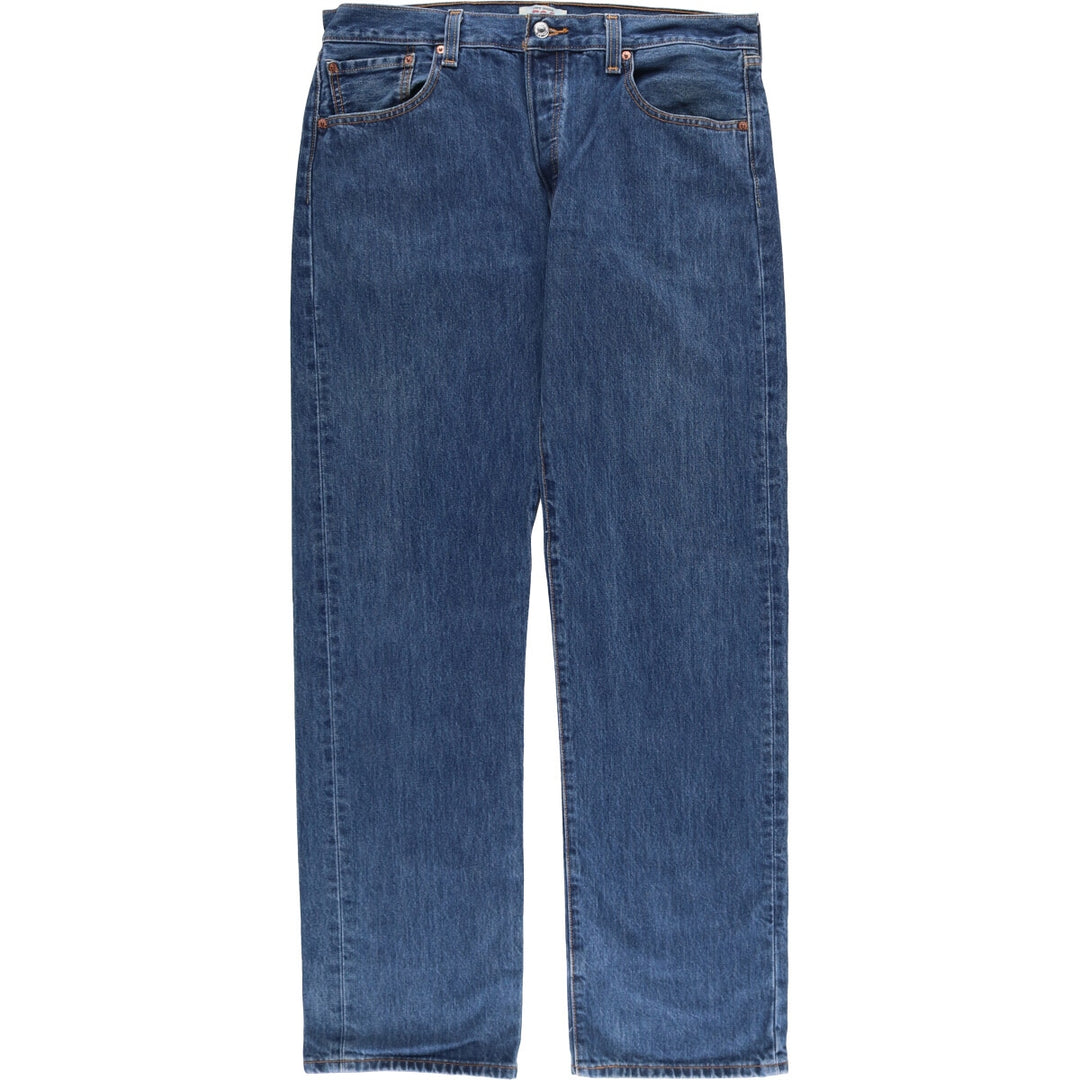 Levi's 501 straight denim pants for men, size W37 cotton blue type Vintage Second Hand