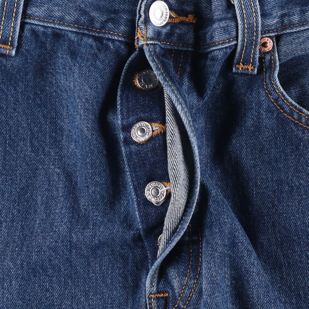 Levi's 501 straight denim pants for men, size W37 cotton blue type Vintage Second Hand