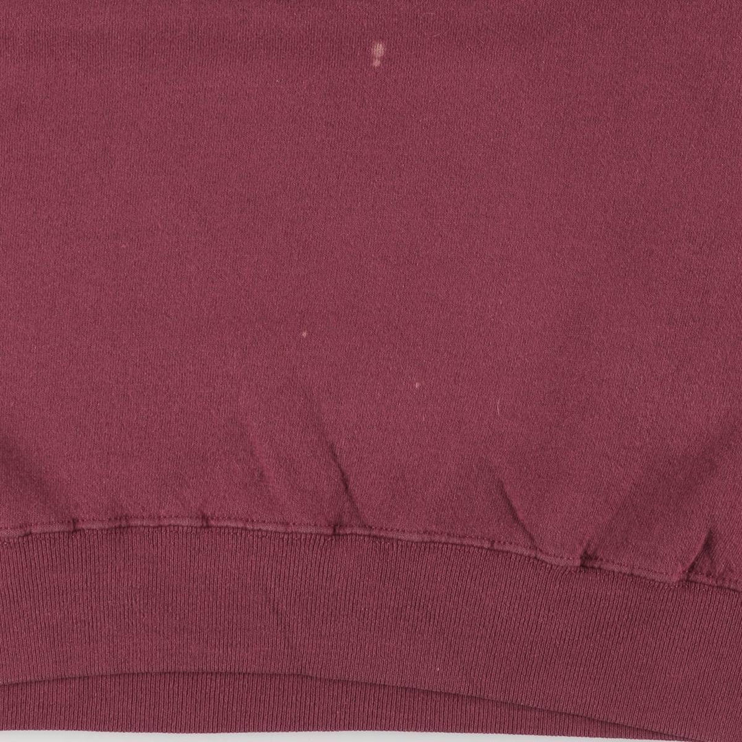 Vintage 80s-90'S Jansport college sweatshirt, made in the USA, men's size XL cotton wine-red Vintage Second Hand