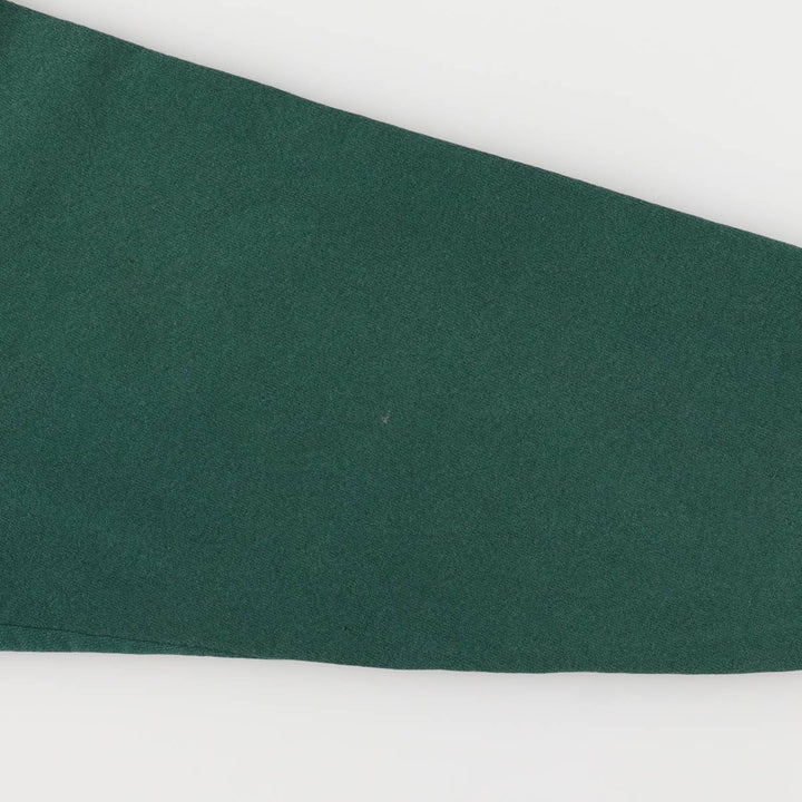 Vintage 80s-90'S SOFFE Supercotton college sweatshirt, made in the USA, size L, men's cotton Green type dark green Vintage Second Hand