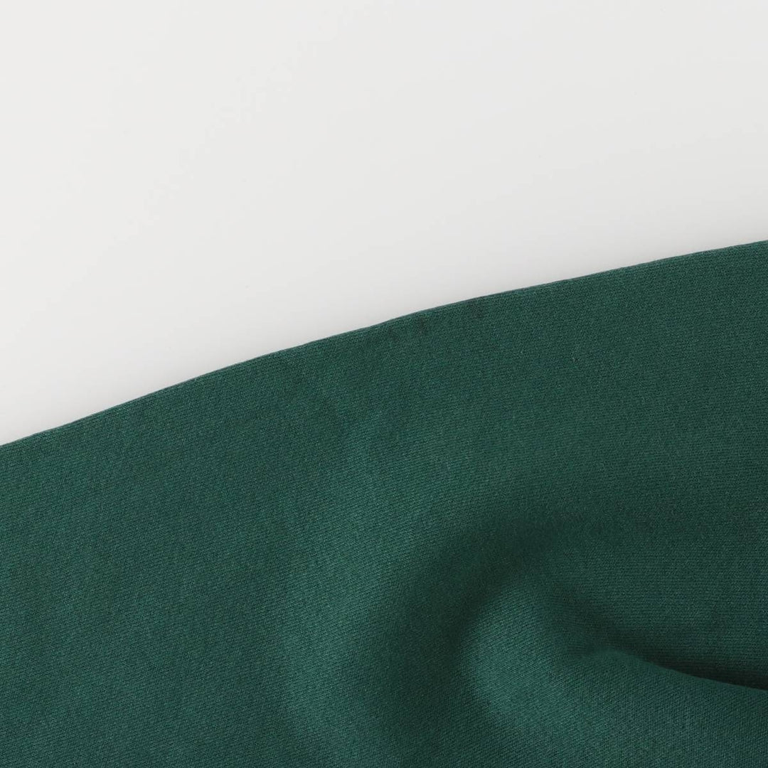 Vintage 80s-90'S SOFFE Supercotton college sweatshirt, made in the USA, size L, men's cotton Green type dark green Vintage Second Hand