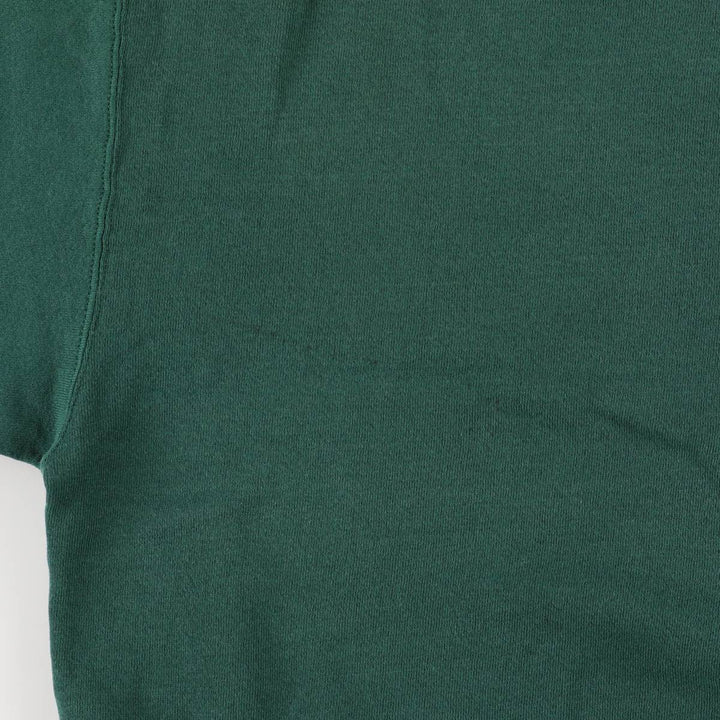 Vintage 80s-90'S SOFFE Supercotton college sweatshirt, made in the USA, size L, men's cotton Green type dark green Vintage Second Hand