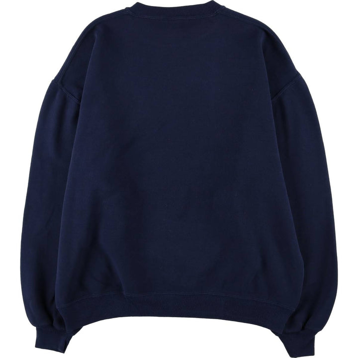 90'S Russell MICHIGAN University of Michigan college sweatshirt, Made in USA, Men's XL, Vintage cotton navy blue type Vintage Second Hand