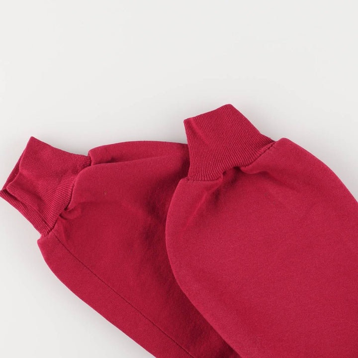 90'S Russell College Sweatshirt, Made in USA, Men's XL, Vintage cotton red type Vintage Second Hand