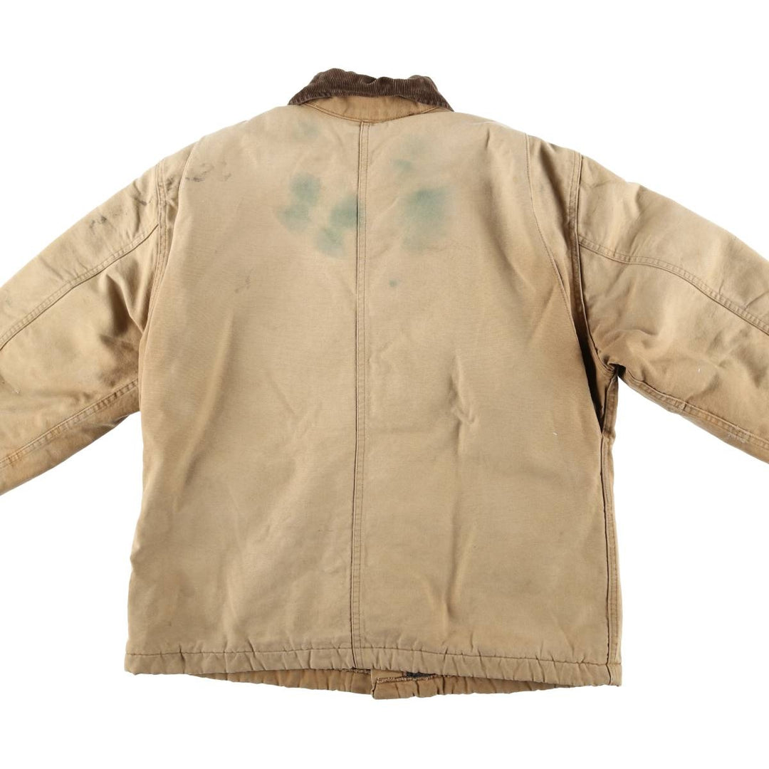 Dickies Michigan Chore Coat Style Padded Duck Work Jacket, Men's Size L, Vintage cotton Beige type Vintage Second Hand