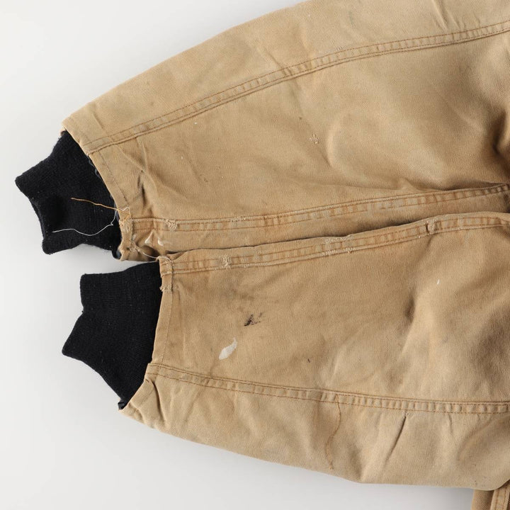 Dickies Michigan Chore Coat Style Padded Duck Work Jacket, Men's Size L, Vintage cotton Beige type Vintage Second Hand