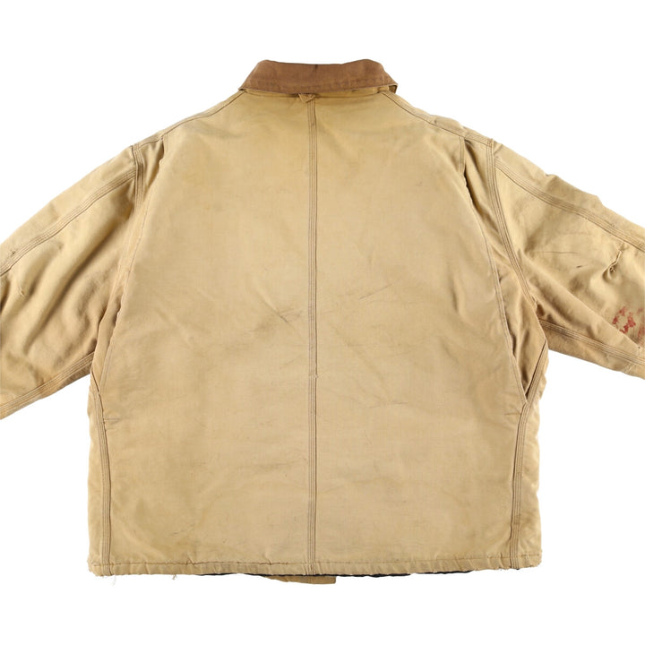 Carhartt Traditional Padded Duck Work Jacket, Men's XXL unclear beige type brown Vintage Second Hand