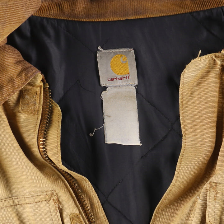 Carhartt Traditional Padded Duck Work Jacket, Men's XXL unclear beige type brown Vintage Second Hand