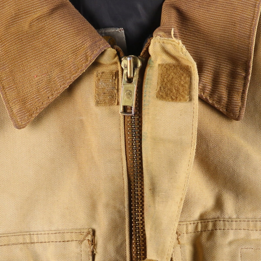 Carhartt Traditional Padded Duck Work Jacket, Men's XXL unclear beige type brown Vintage Second Hand