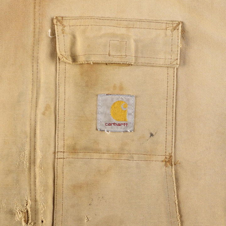 Carhartt Traditional Padded Duck Work Jacket, Men's XXL unclear beige type brown Vintage Second Hand