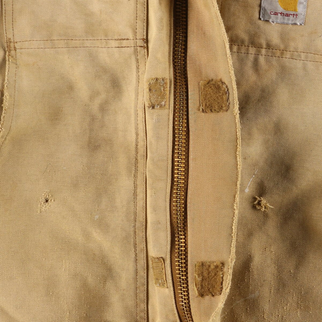 Carhartt Traditional Padded Duck Work Jacket, Men's XXL unclear beige type brown Vintage Second Hand