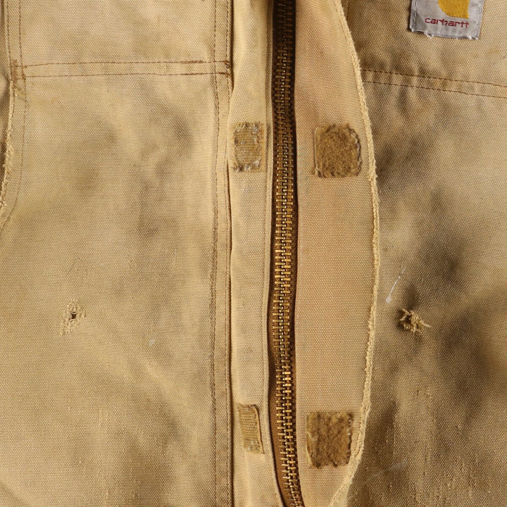 Carhartt Traditional Padded Duck Work Jacket, Men's XXL unclear beige type brown Vintage Second Hand