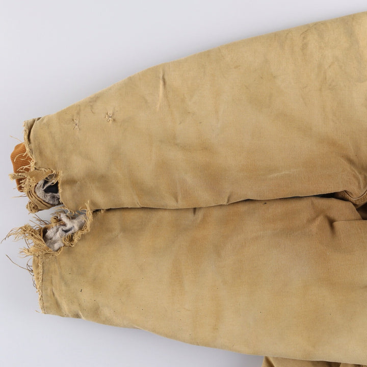 Carhartt Traditional Padded Duck Work Jacket, Men's XXL unclear beige type brown Vintage Second Hand