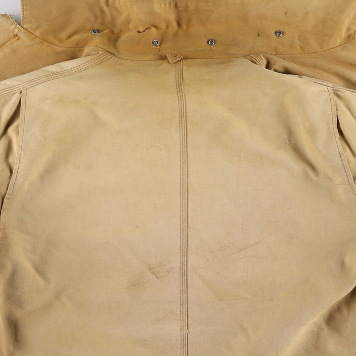 Carhartt Traditional Padded Duck Work Jacket, Men's XXL unclear beige type brown Vintage Second Hand