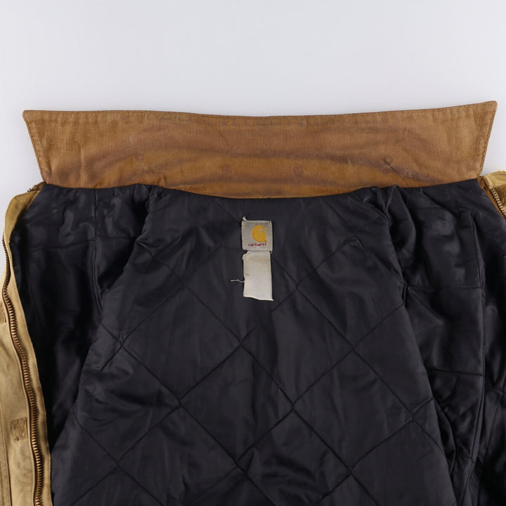 Carhartt Traditional Padded Duck Work Jacket, Men's XXL unclear beige type brown Vintage Second Hand