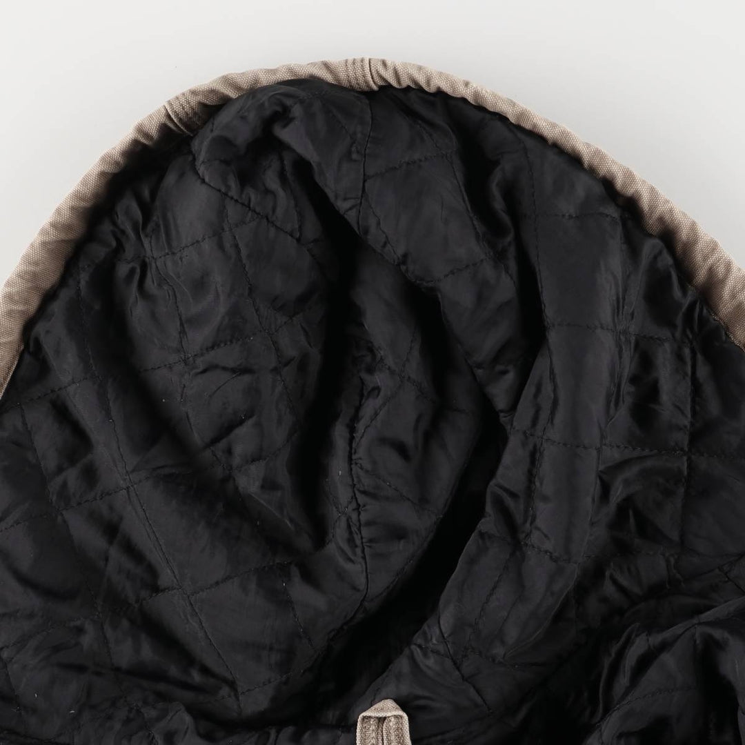 Carhartt Padded Duck Full Zip Hoodie, Men's XL cotton Beige type Vintage Second Hand