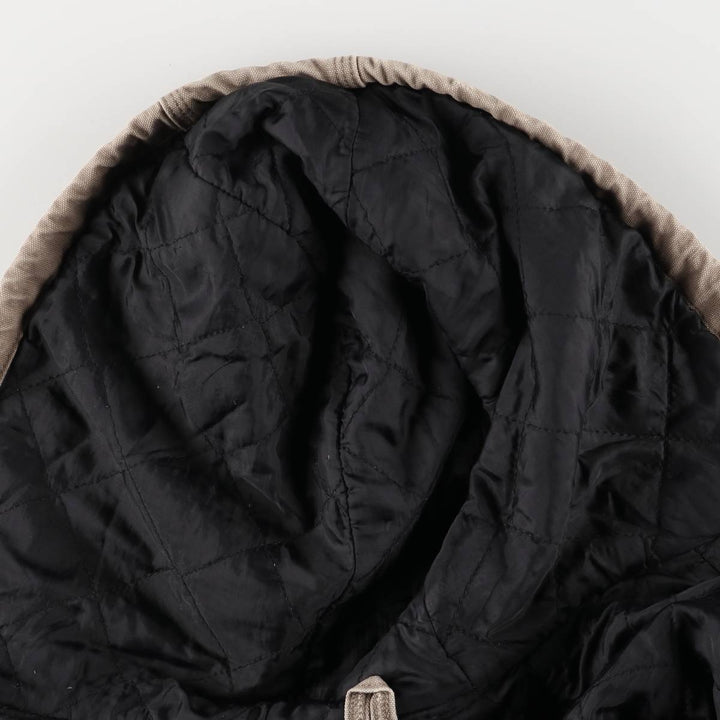 Carhartt Padded Duck Full Zip Hoodie, Men's XL cotton Beige type Vintage Second Hand