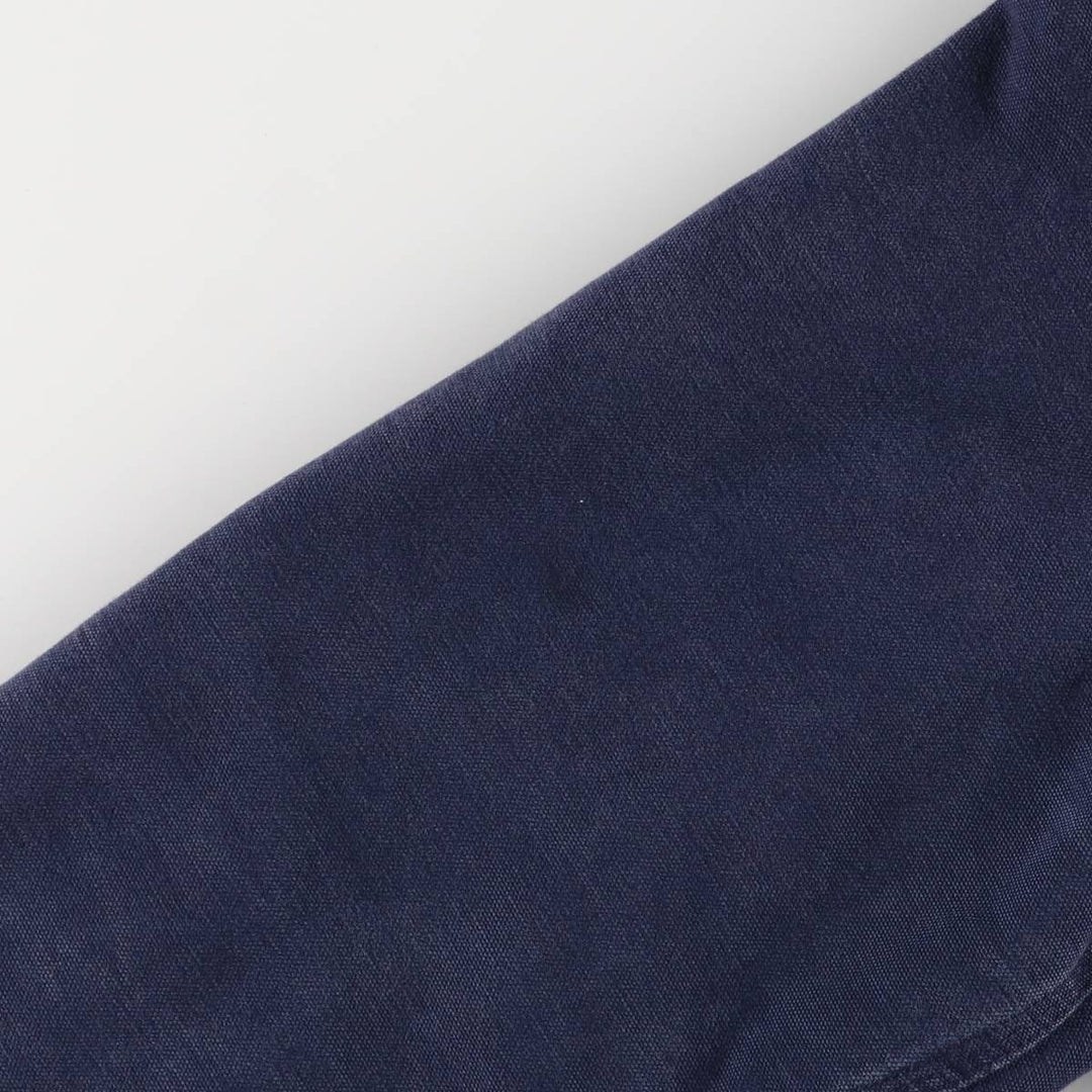 Carhartt Active Jacket, Padded Duck Full-Zip Hoodie, Men's Size L cotton navy blue type Vintage Second Hand