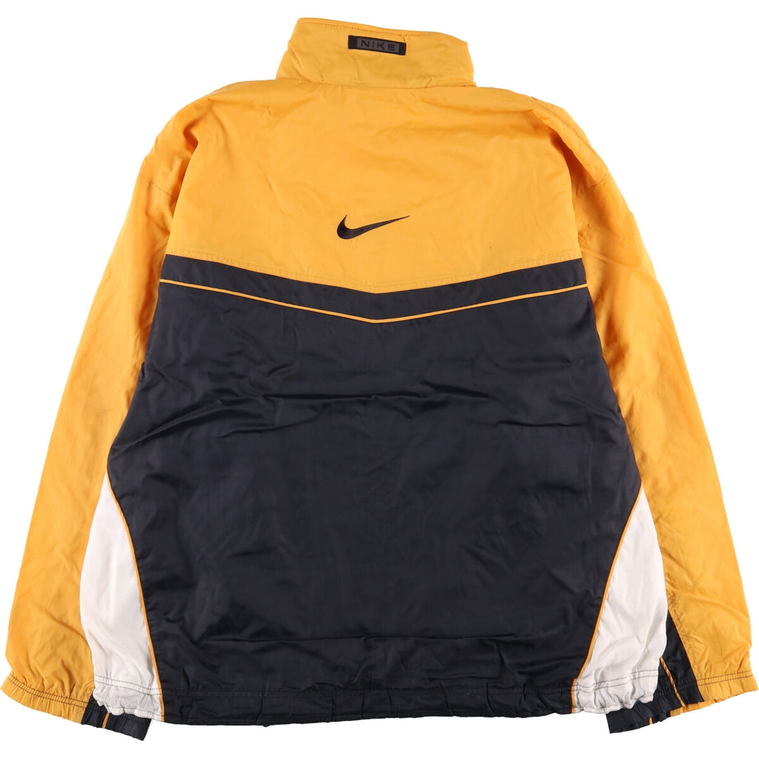 90'S Nike NIKE Nylon Jacket Men's XL Size Vintage Nylon black type Vintage Second Hand