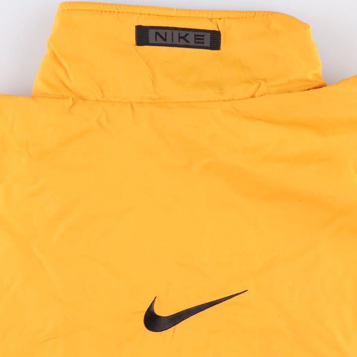 90'S Nike NIKE Nylon Jacket Men's XL Size Vintage Nylon black type Vintage Second Hand