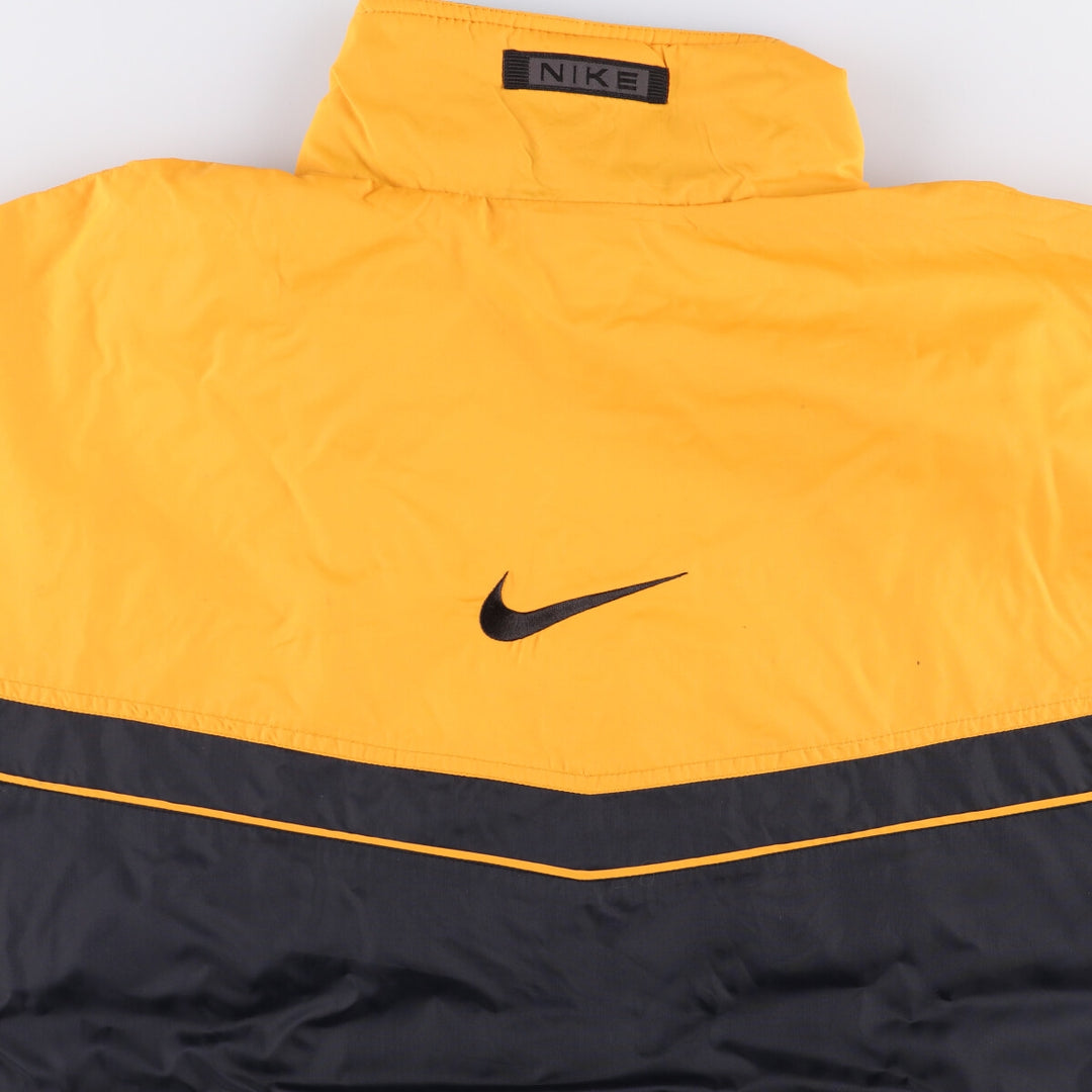 90'S Nike NIKE Nylon Jacket Men's XL Size Vintage Nylon black type Vintage Second Hand