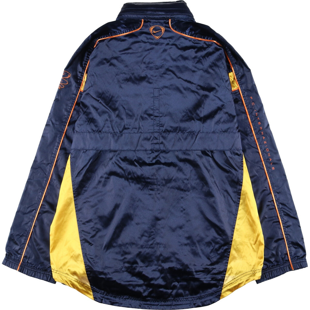 2000'S Nike Team Nylon Parka, Men's Size L Nylon navy blue type Vintage Second Hand