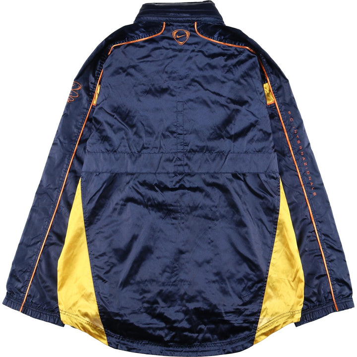 2000'S Nike Team Nylon Parka, Men's Size L Nylon navy blue type Vintage Second Hand
