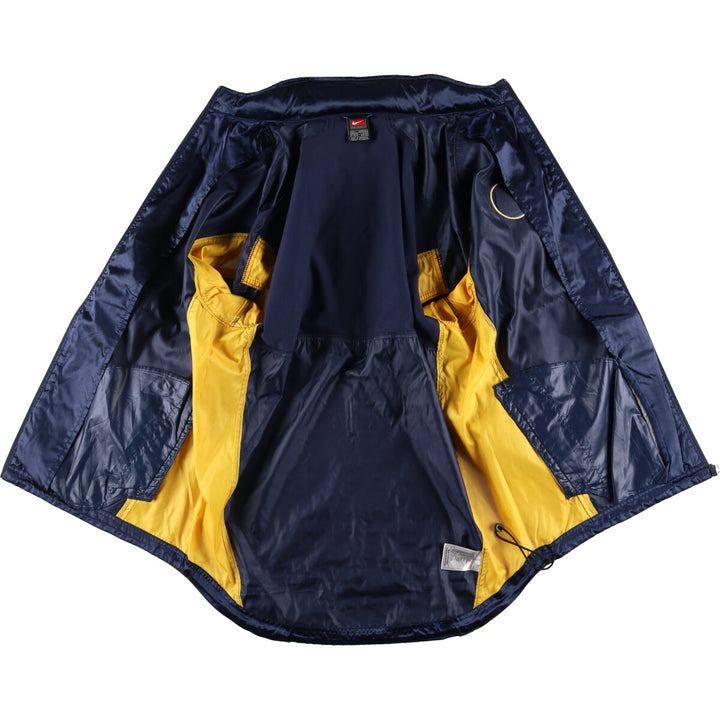 2000'S Nike Team Nylon Parka, Men's Size L Nylon navy blue type Vintage Second Hand