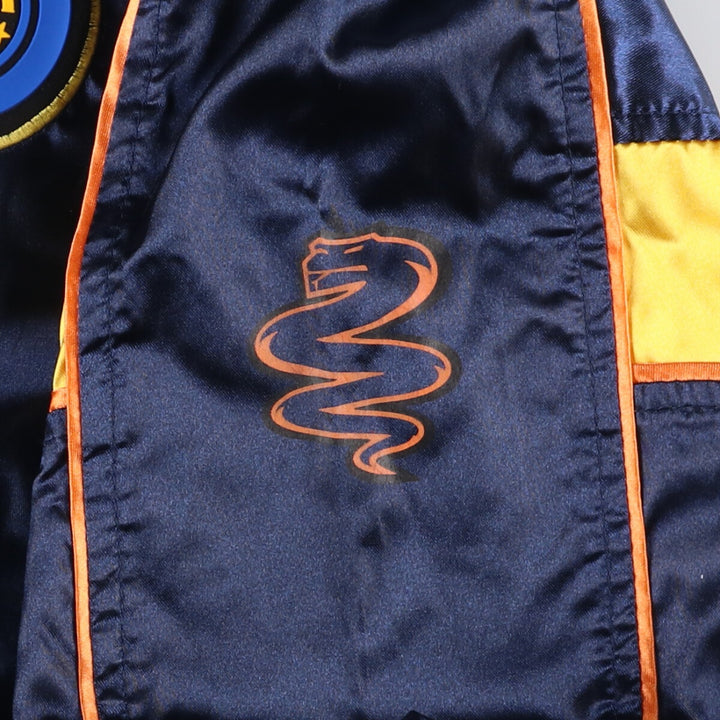 2000'S Nike Team Nylon Parka, Men's Size L Nylon navy blue type Vintage Second Hand