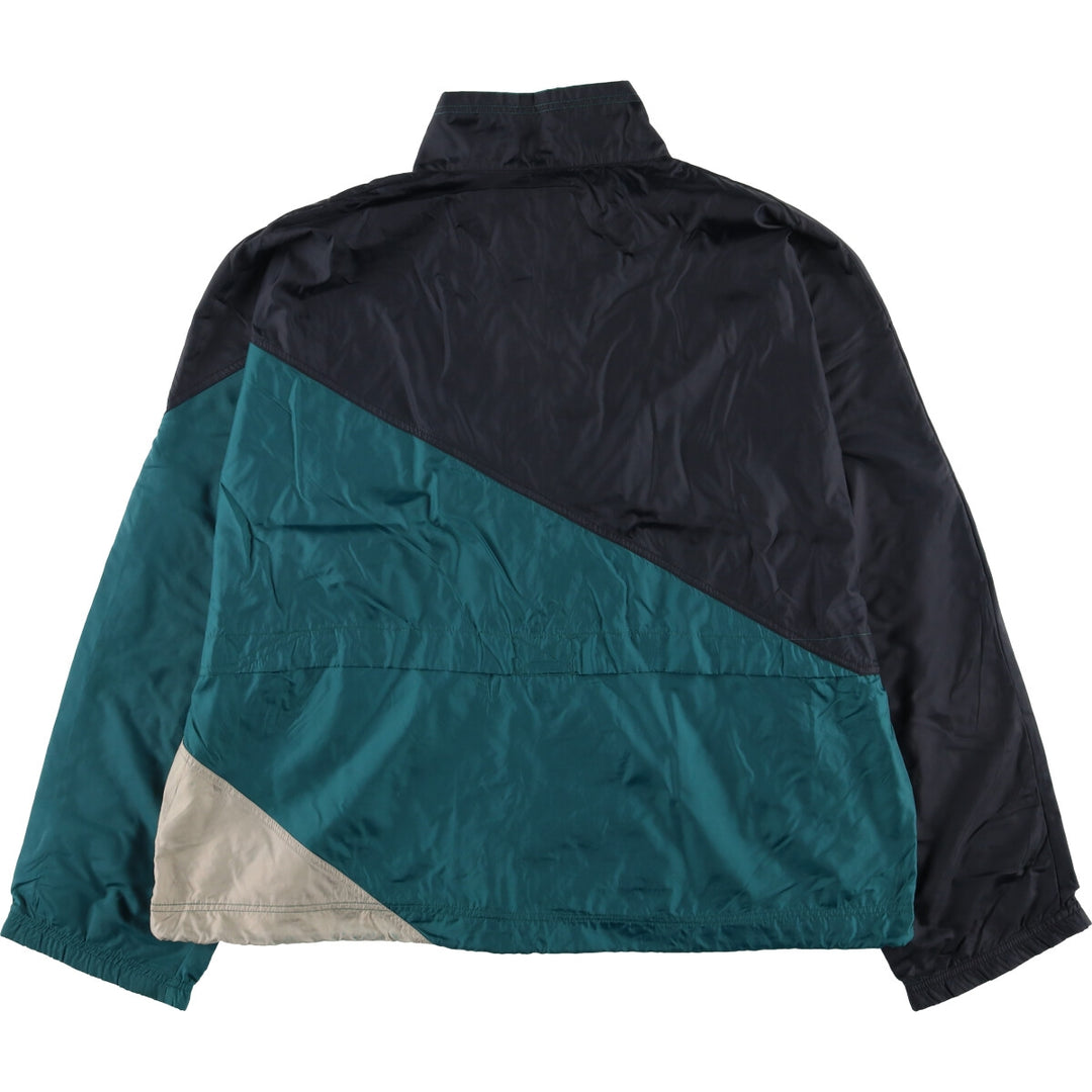 90'S Nike NIKE Nylon Jacket Men's M Size Vintage Nylon black type Vintage Second Hand