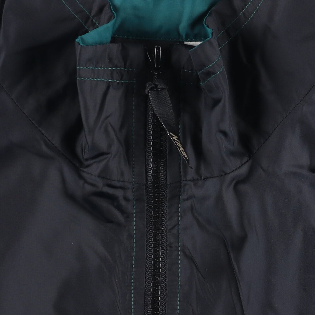90'S Nike NIKE Nylon Jacket Men's M Size Vintage Nylon black type Vintage Second Hand