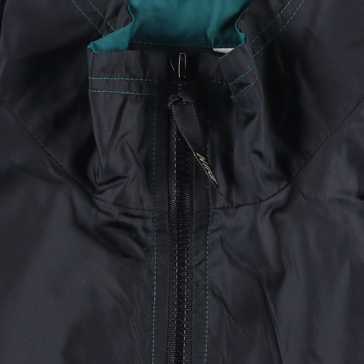 90'S Nike NIKE Nylon Jacket Men's M Size Vintage Nylon black type Vintage Second Hand