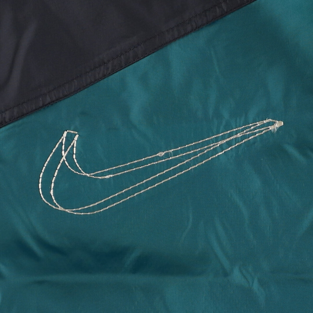 90'S Nike NIKE Nylon Jacket Men's M Size Vintage Nylon black type Vintage Second Hand