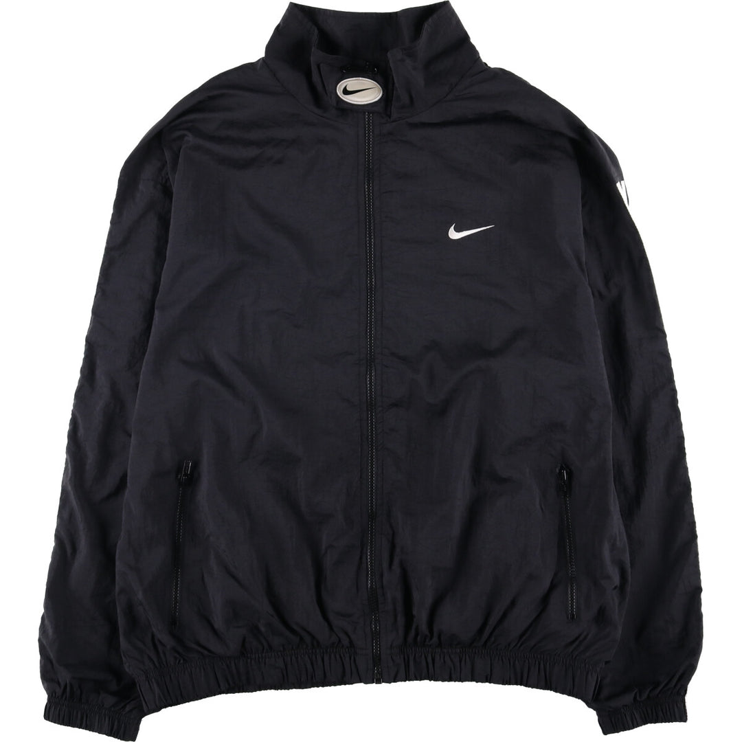 90'S Nike NIKE Nylon Jacket Men's XL Size Vintage Nylon black type Vintage Second Hand