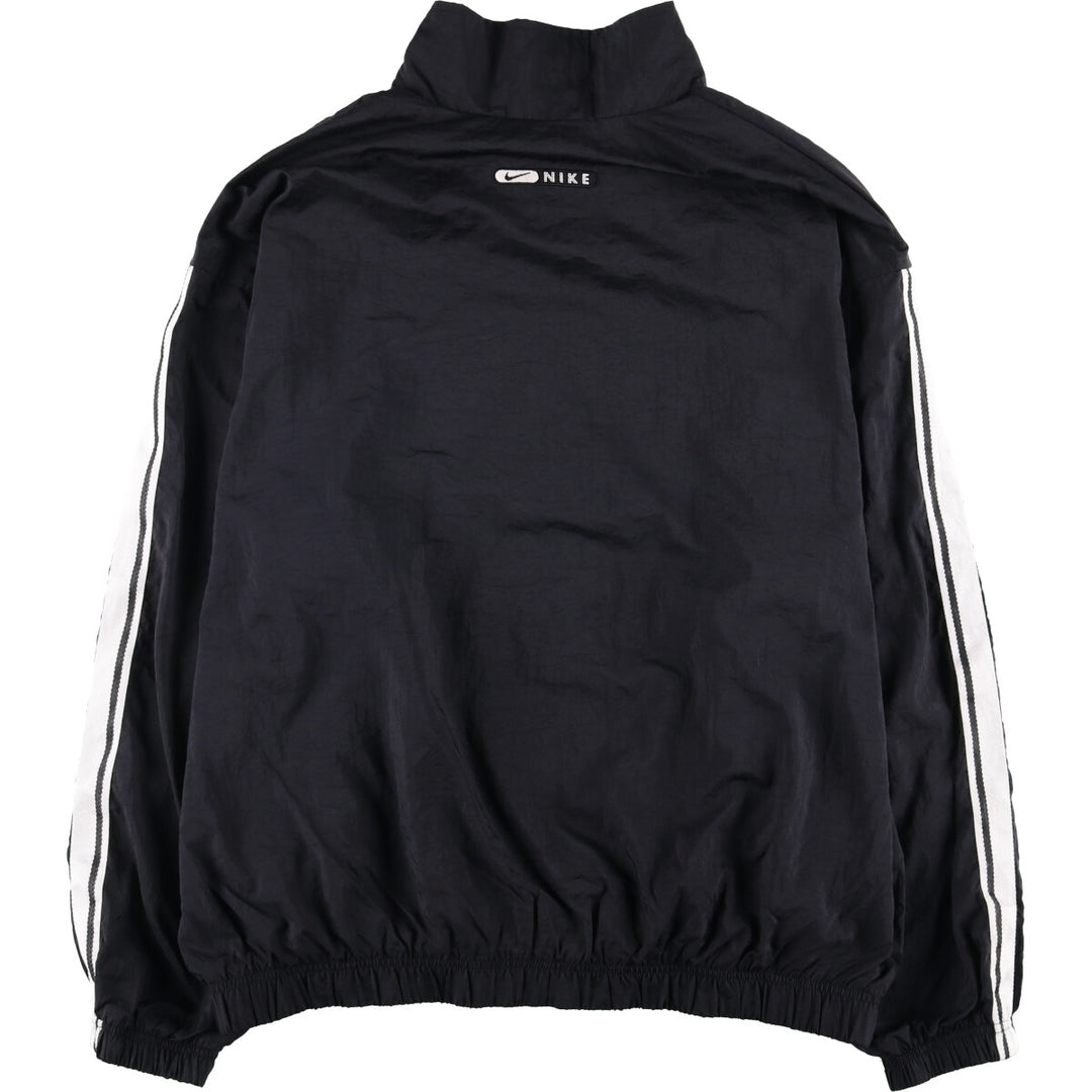 90'S Nike NIKE Nylon Jacket Men's XL Size Vintage Nylon black type Vintage Second Hand