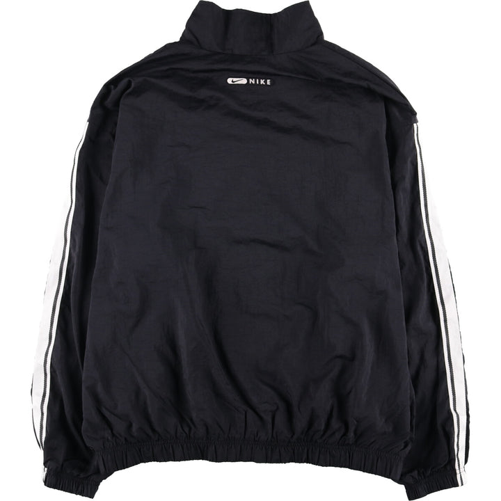 90'S Nike NIKE Nylon Jacket Men's XL Size Vintage Nylon black type Vintage Second Hand