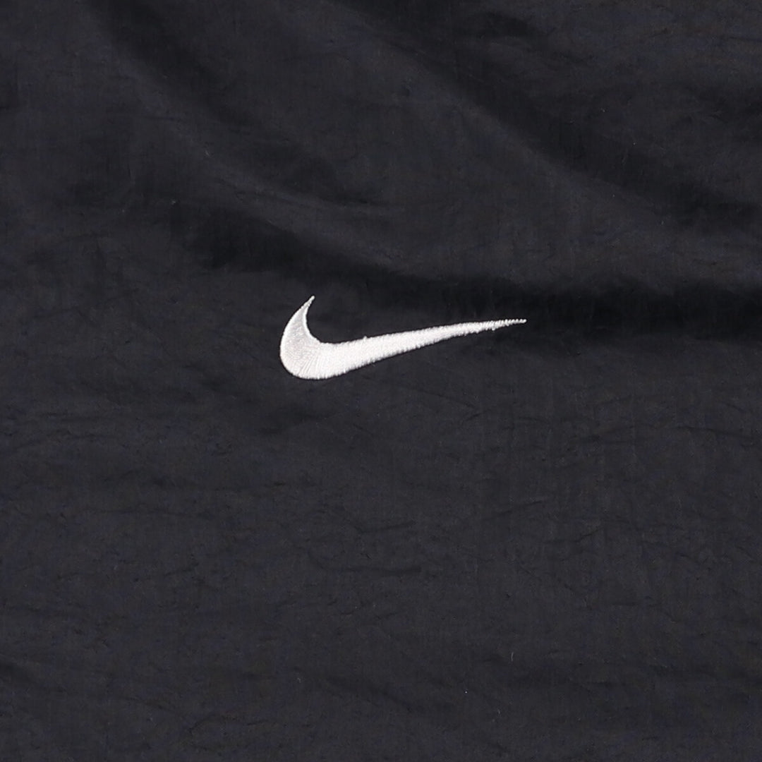 90'S Nike NIKE Nylon Jacket Men's XL Size Vintage Nylon black type Vintage Second Hand