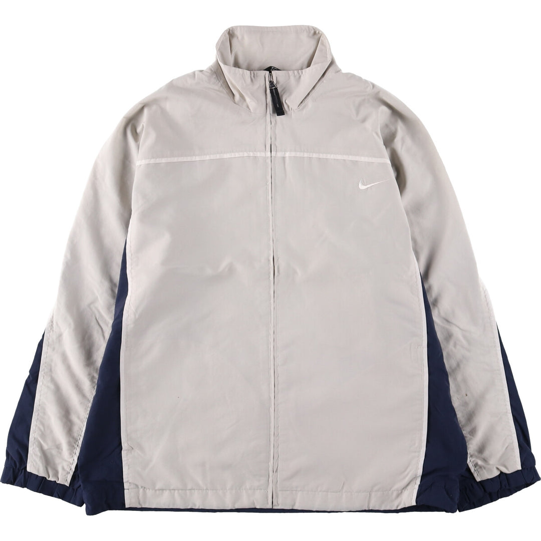 90'S Nike Windbreaker Men's M Size Vintage polyester ivory Vintage Second Hand