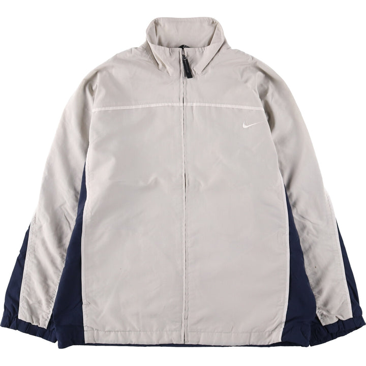90'S Nike Windbreaker Men's M Size Vintage polyester ivory Vintage Second Hand