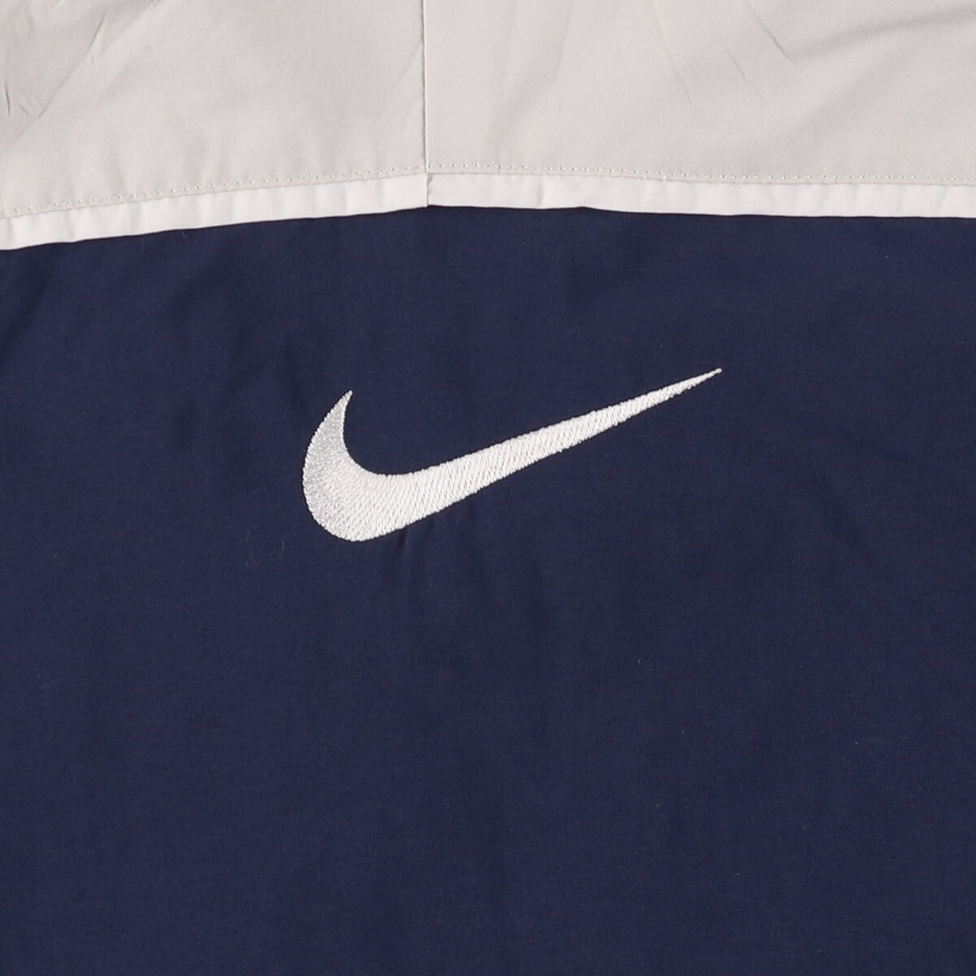 90'S Nike Windbreaker Men's M Size Vintage polyester ivory Vintage Second Hand