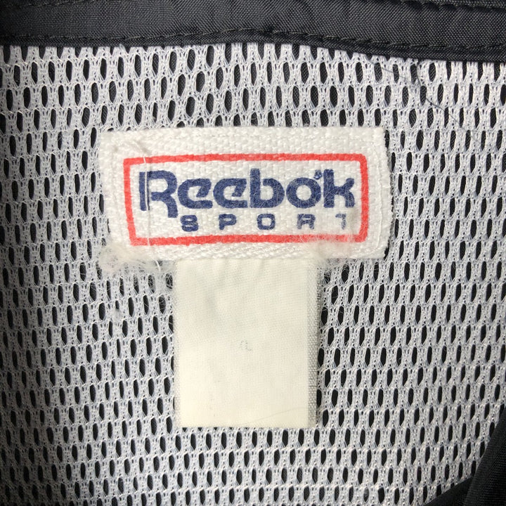 Vintage 1980'S Reebok SPORT Anorak Jacket, Men's XL unclear black type Vintage Second Hand