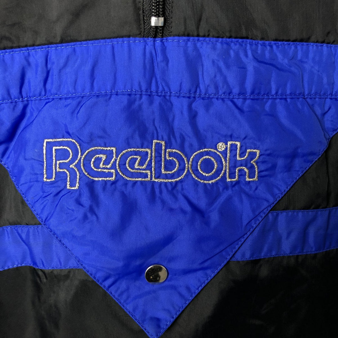 Vintage 1980'S Reebok SPORT Anorak Jacket, Men's XL unclear black type Vintage Second Hand
