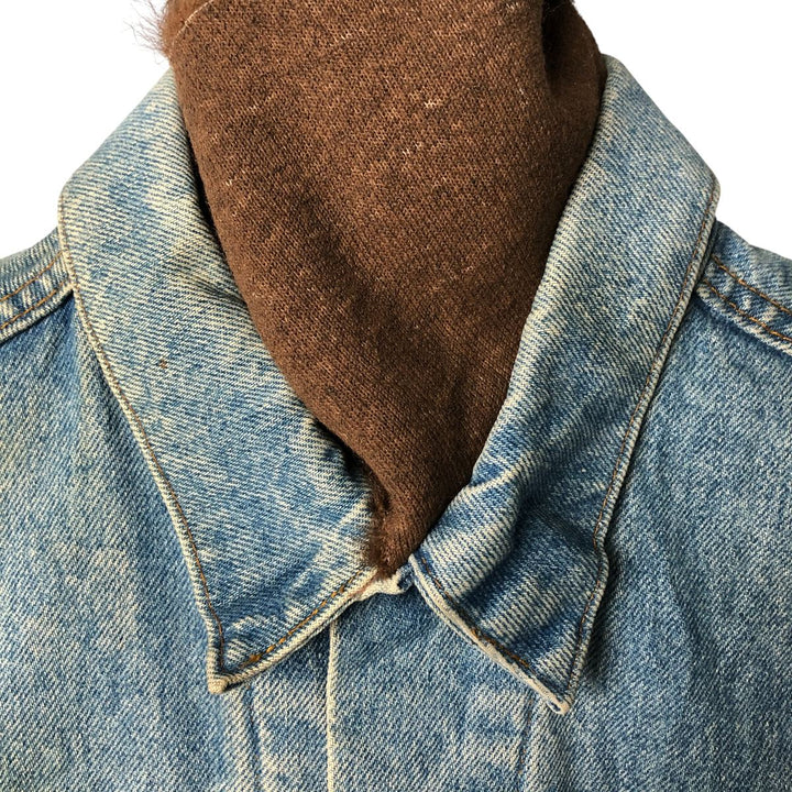 1990'S Vintage Levi's Denim Jacket, Made in the USA, Women's Size Medium unclear blue type Vintage Second Hand