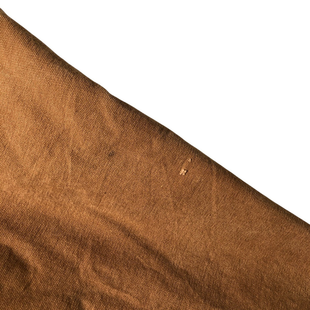 2000'S Carhartt Active Jacket, Padded Duck Full-Zip Hoodie, Women's, Size XL cotton brown type Vintage Second Hand