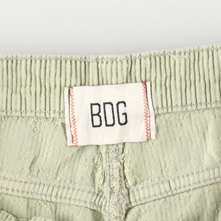 BDG Flare Cut Corduroy Pants, Women's Size L (W29) cotton Khaki type sage green Vintage Second Hand