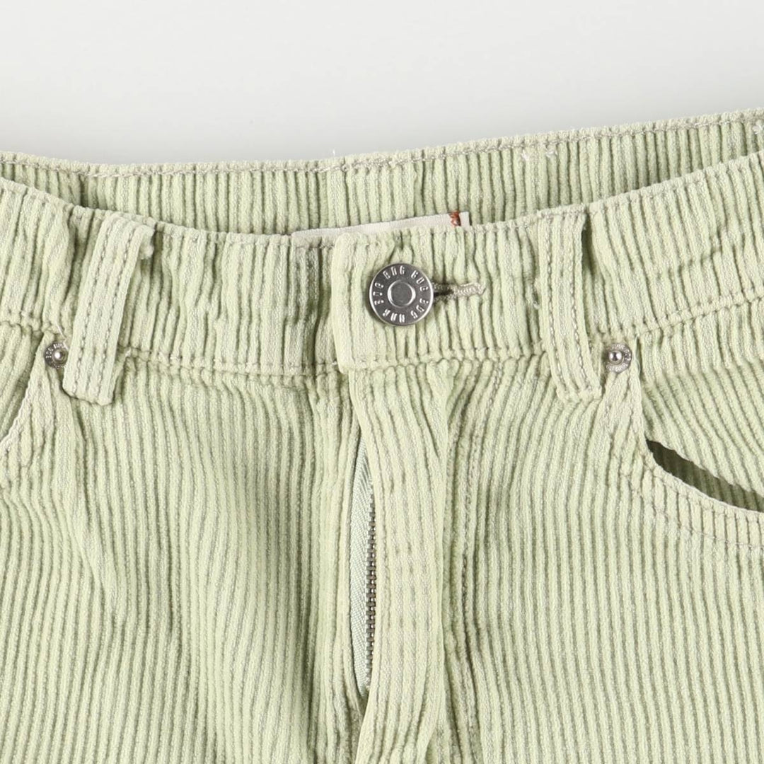 BDG Flare Cut Corduroy Pants, Women's Size L (W29) cotton Khaki type sage green Vintage Second Hand